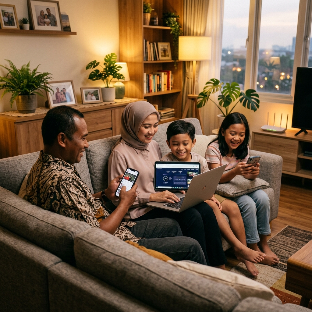 Internet Lancar Aktivitas Sehari-Hari